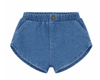 Bikers Shorts - Denin Blue