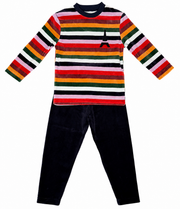 Velour Striped Pj