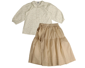 Vine Embroidery 2 Pc