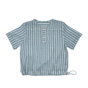 Textured Stripe Shirt - Steel