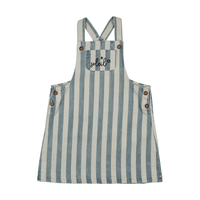 Bermuda Striped Jumper - light blue denim