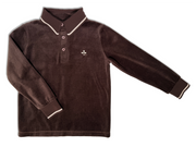 Velour Clover Polo