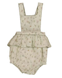 Vine Embroidered Baby Romper