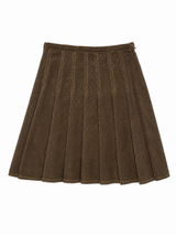 Corduroy Top Stitch Skirt - Regular