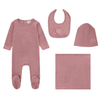 Embossed Footie Set