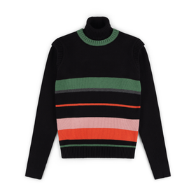 Striped Knit Vest