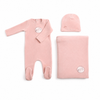 Birdie Branch Footie Set - DUSTYPINK
