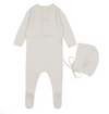 Signature Knit Footie W/ Bonnet