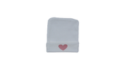 Gingham Heart Hospital Hat