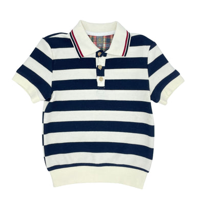 Bold Striped Polo L/S