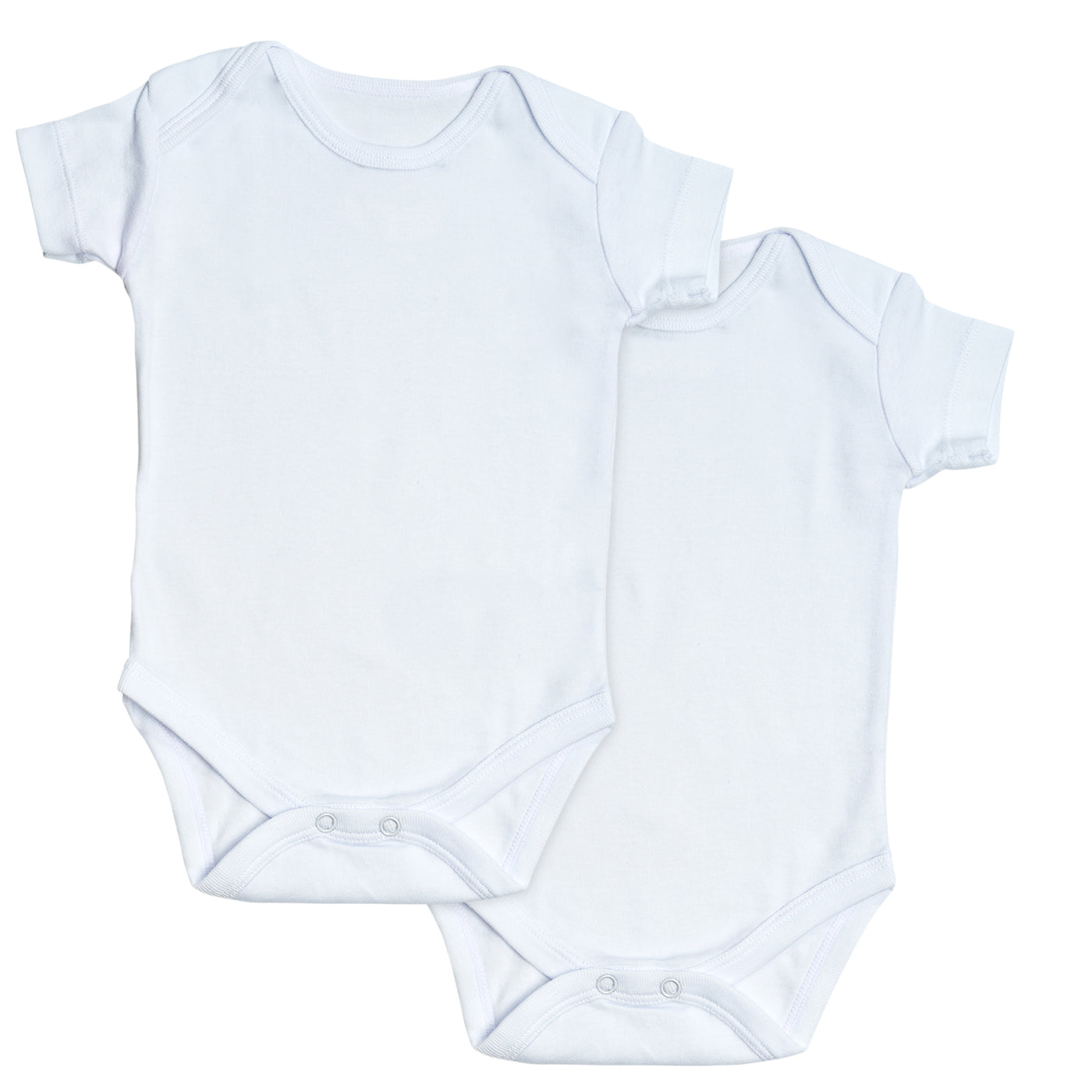 Short Sleeved Onesies- 2 Pack