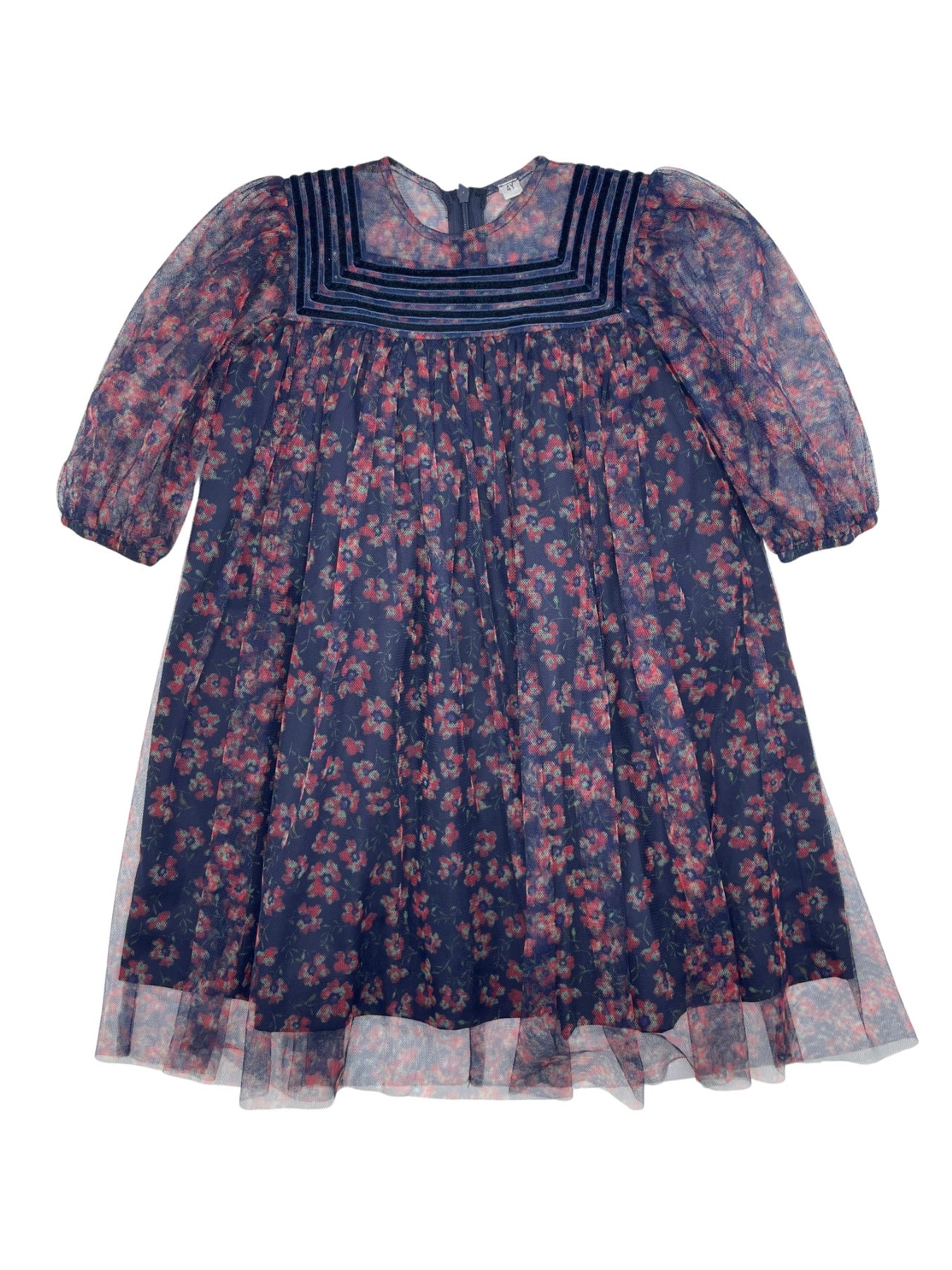 Floral Tulle Dress