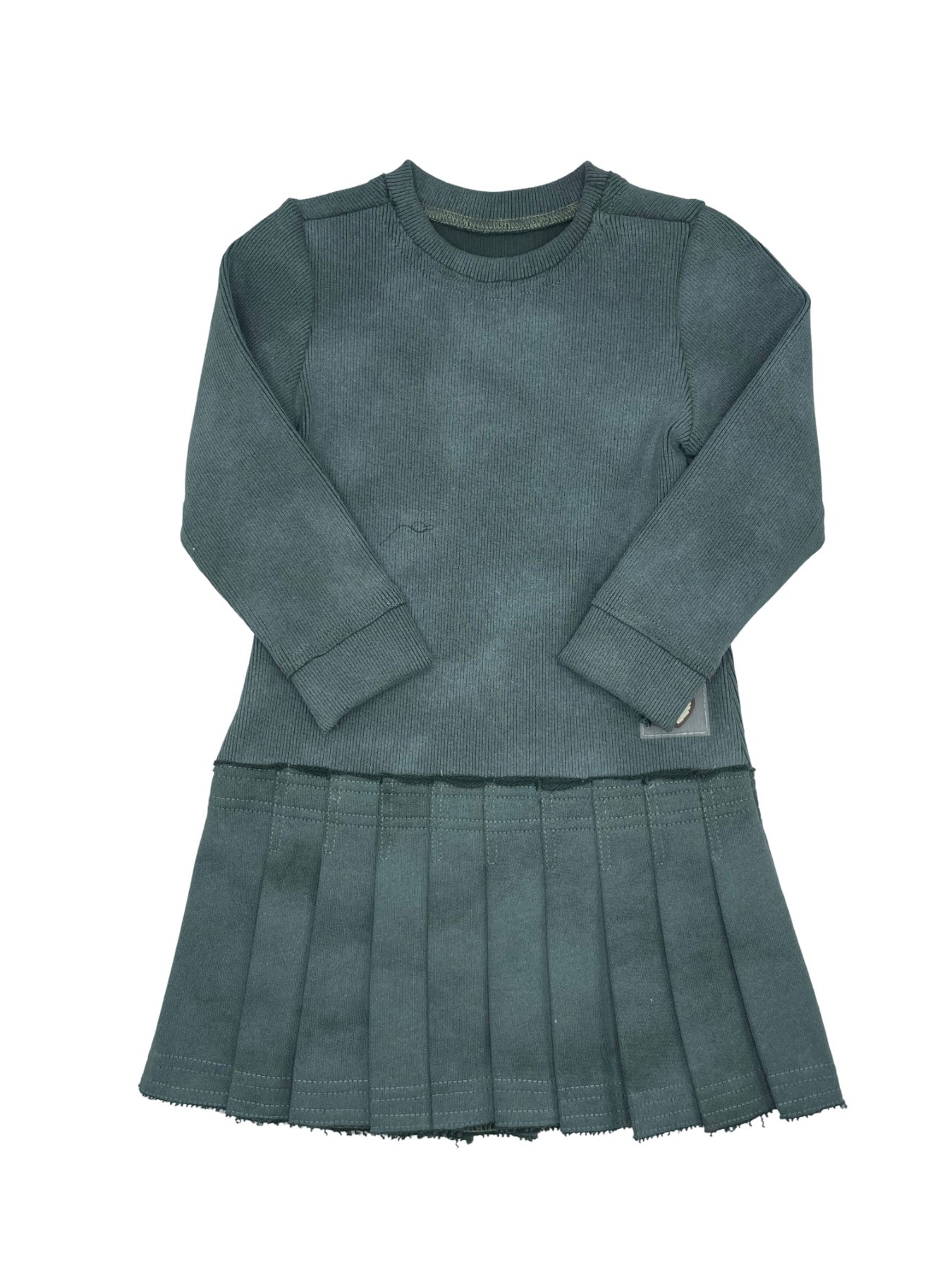 Cloudy Pleat Dress