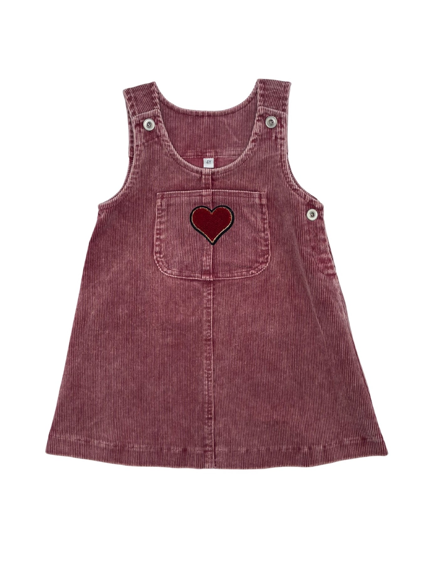 Pocket Heart Jumper - Mauve