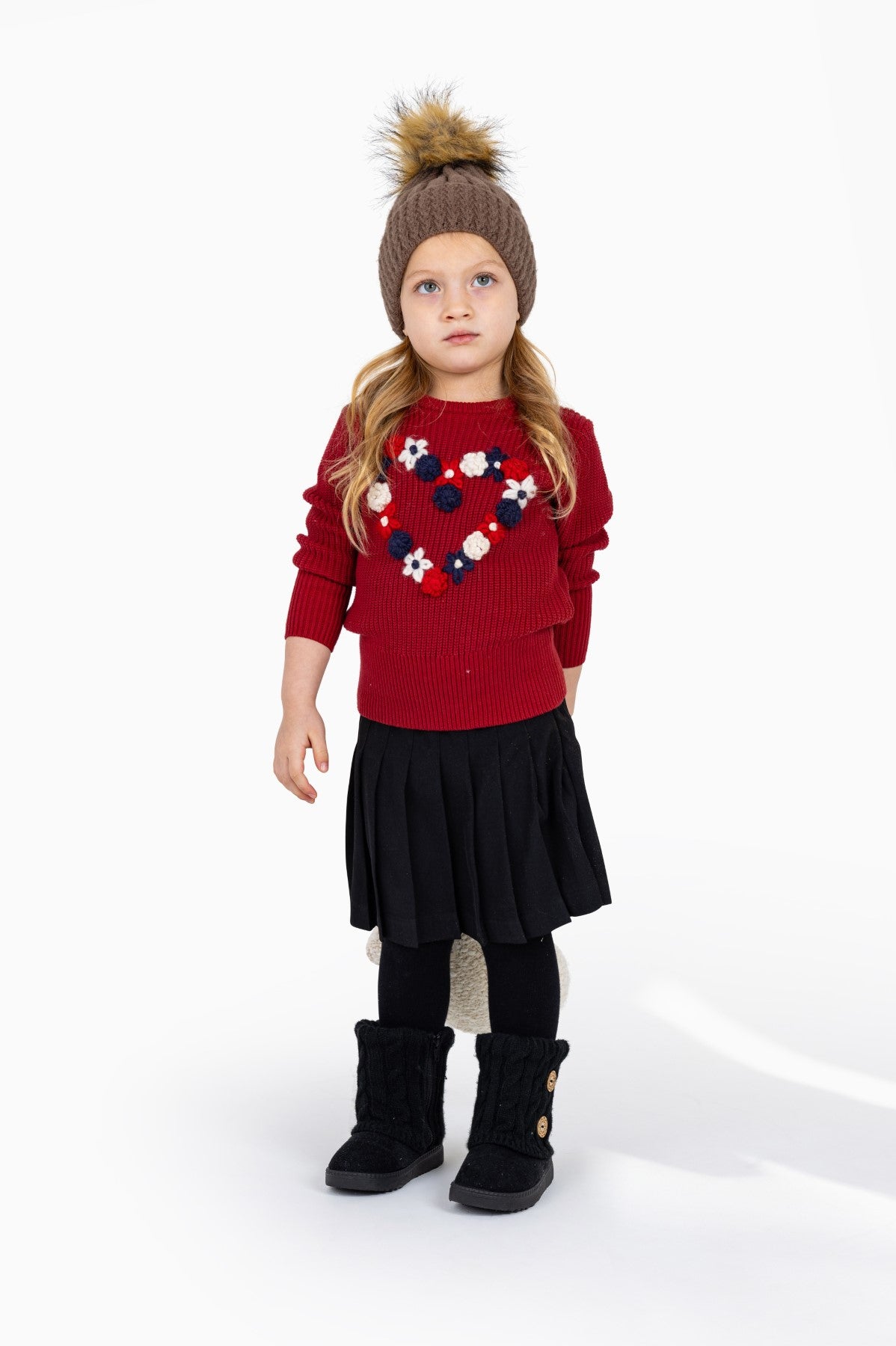 Crochet Flower Sweater