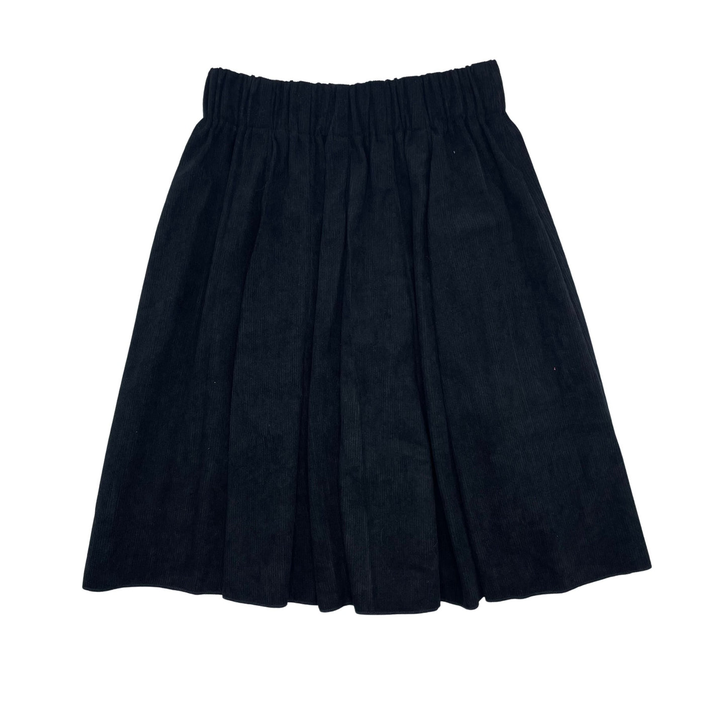 Sunburst Pleat Cord Skirt