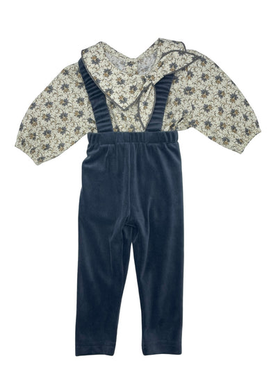 Floral Kerchief Baby Robe