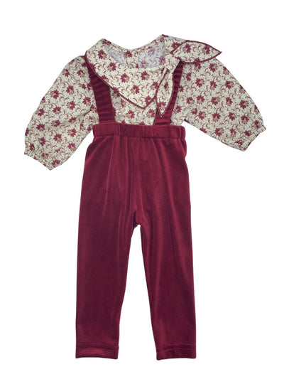 Floral Kerchief Baby Robe