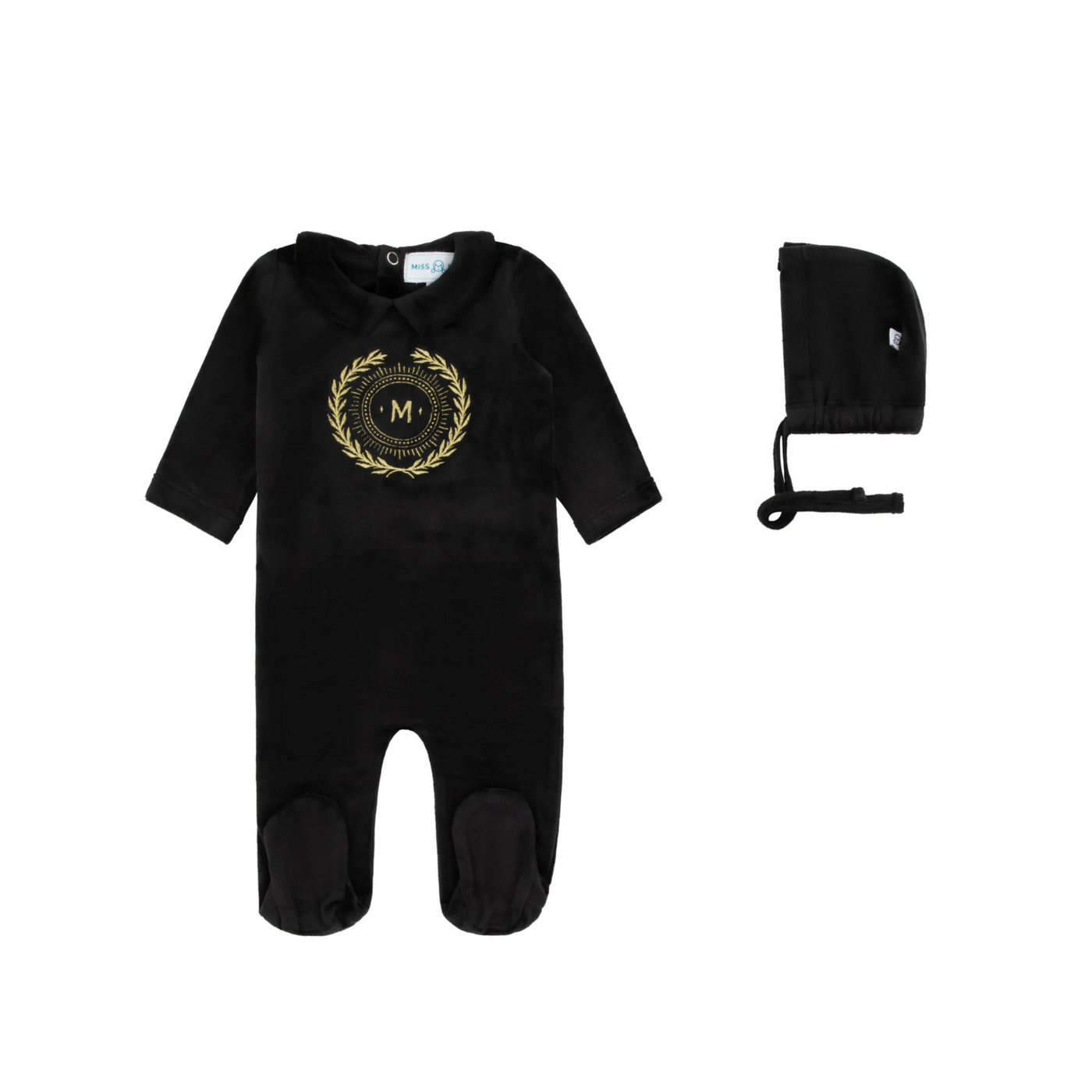 Embroidered Shabbos Romper - BOYS