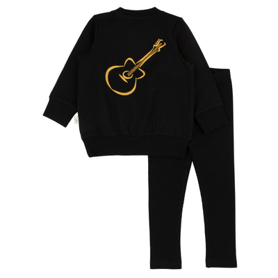 Yellow N Black 2Pc. Set