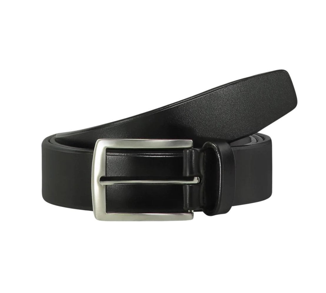 Boy's Leather Belt with Buckle