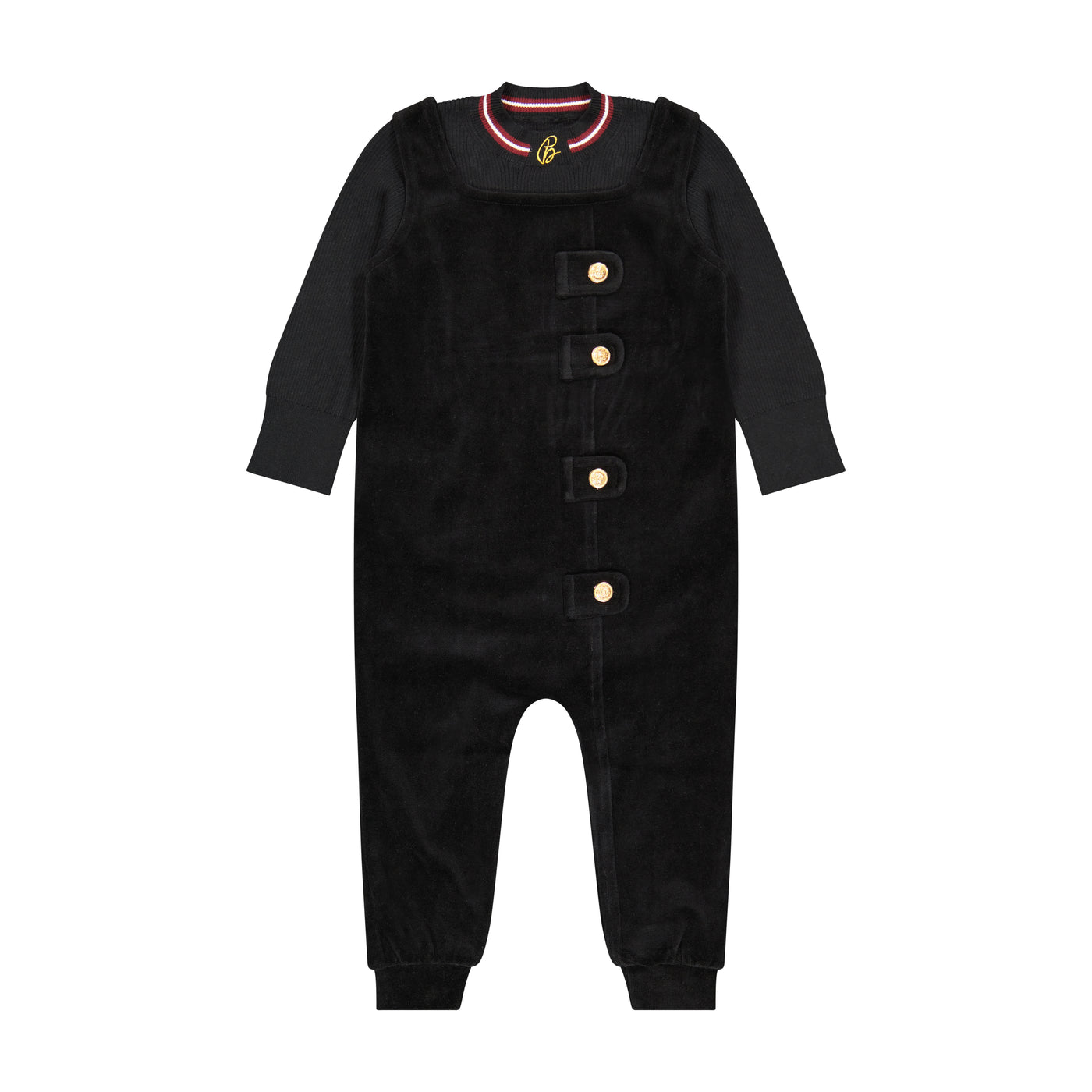 Soldier Button Romper