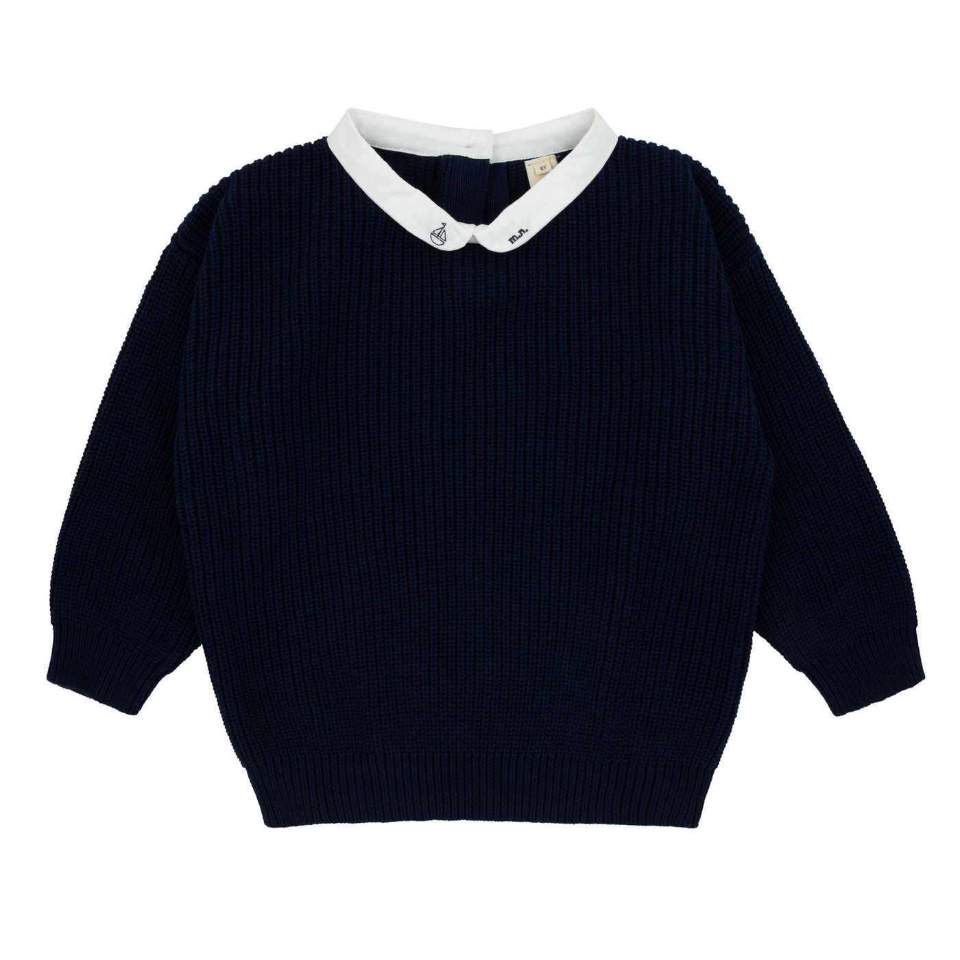 Knit Sweater - Boat Collar