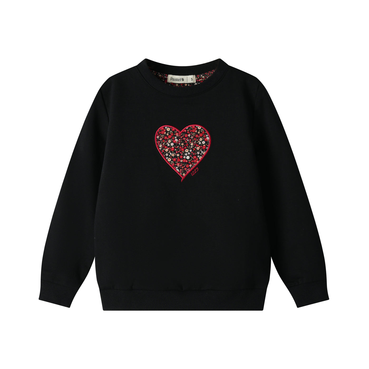 Floral Heart Sweatshirt