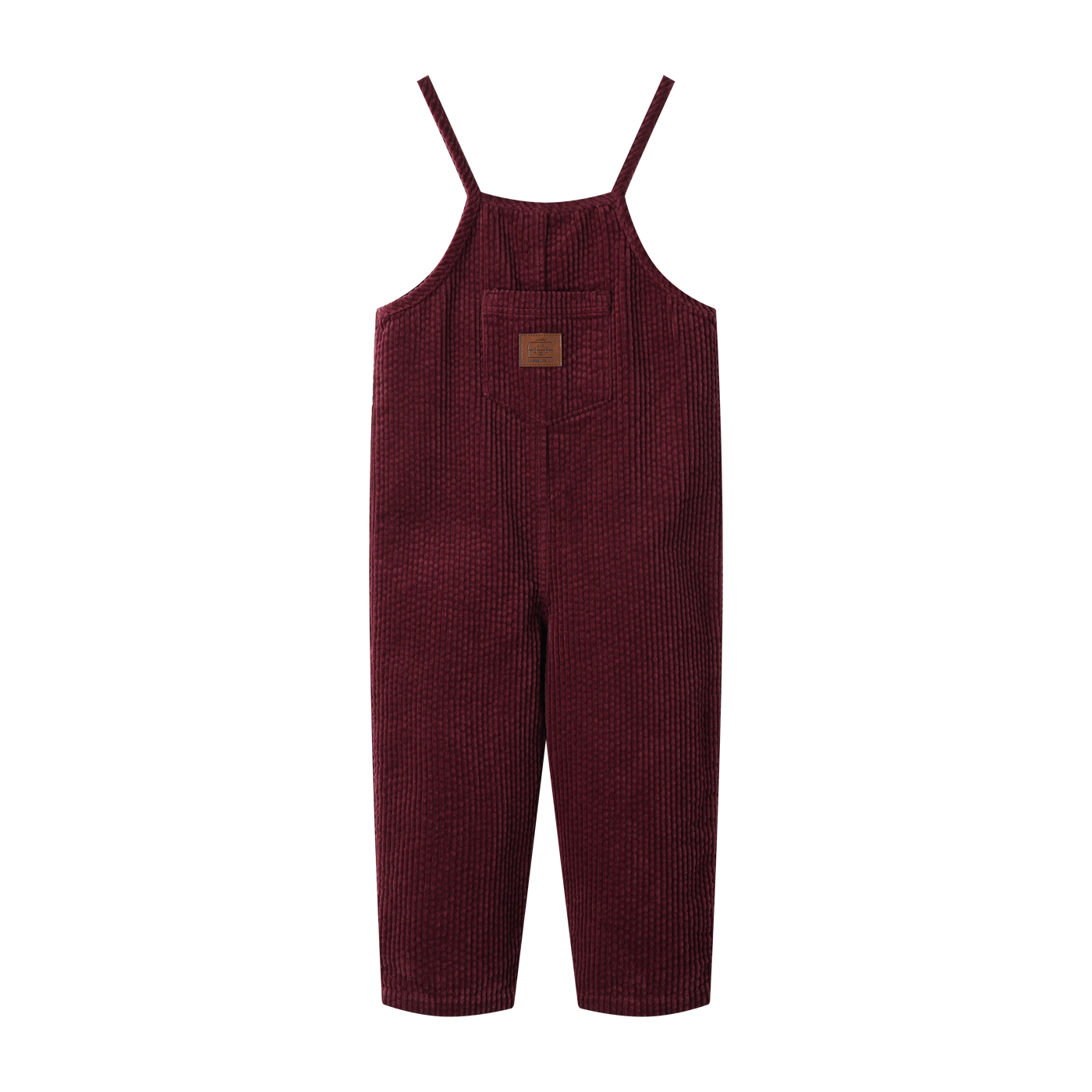 Corduroy Romper W/Pocket