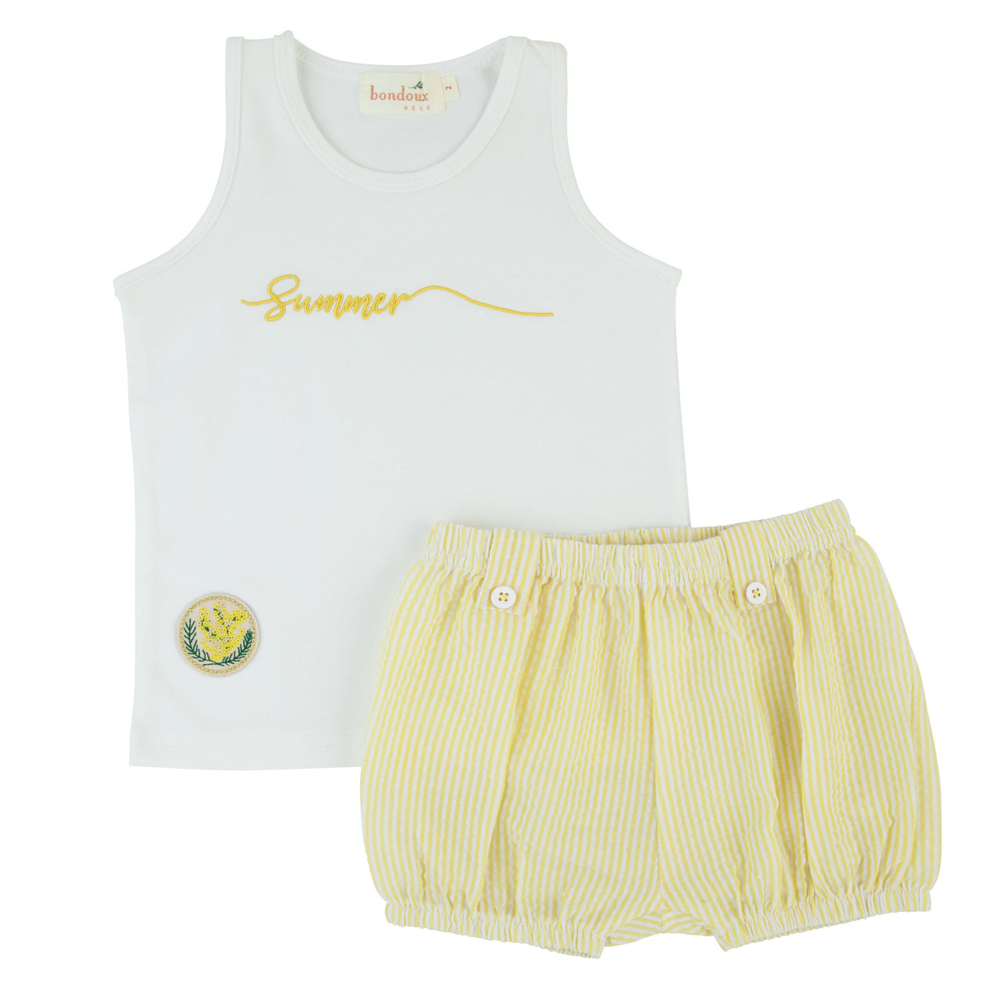 Seersucker Toddler Boy 2 Piece