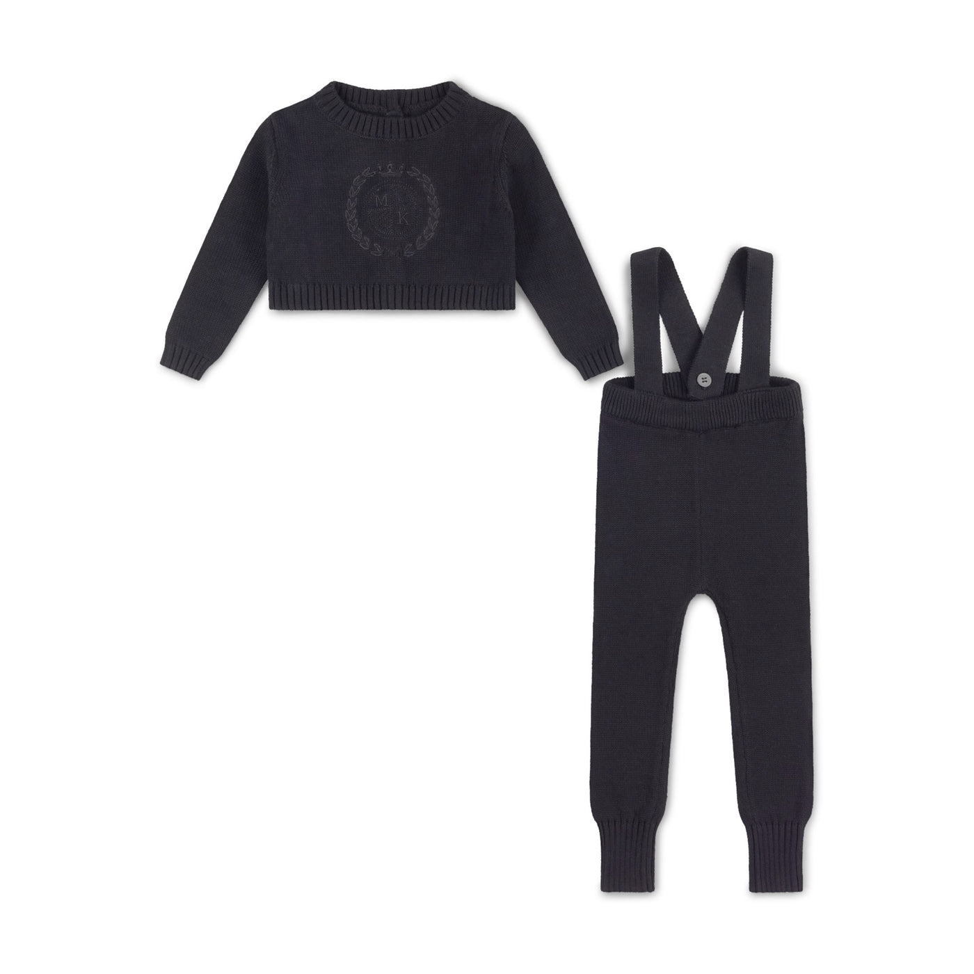 Embroidered Suspender Set-Boys