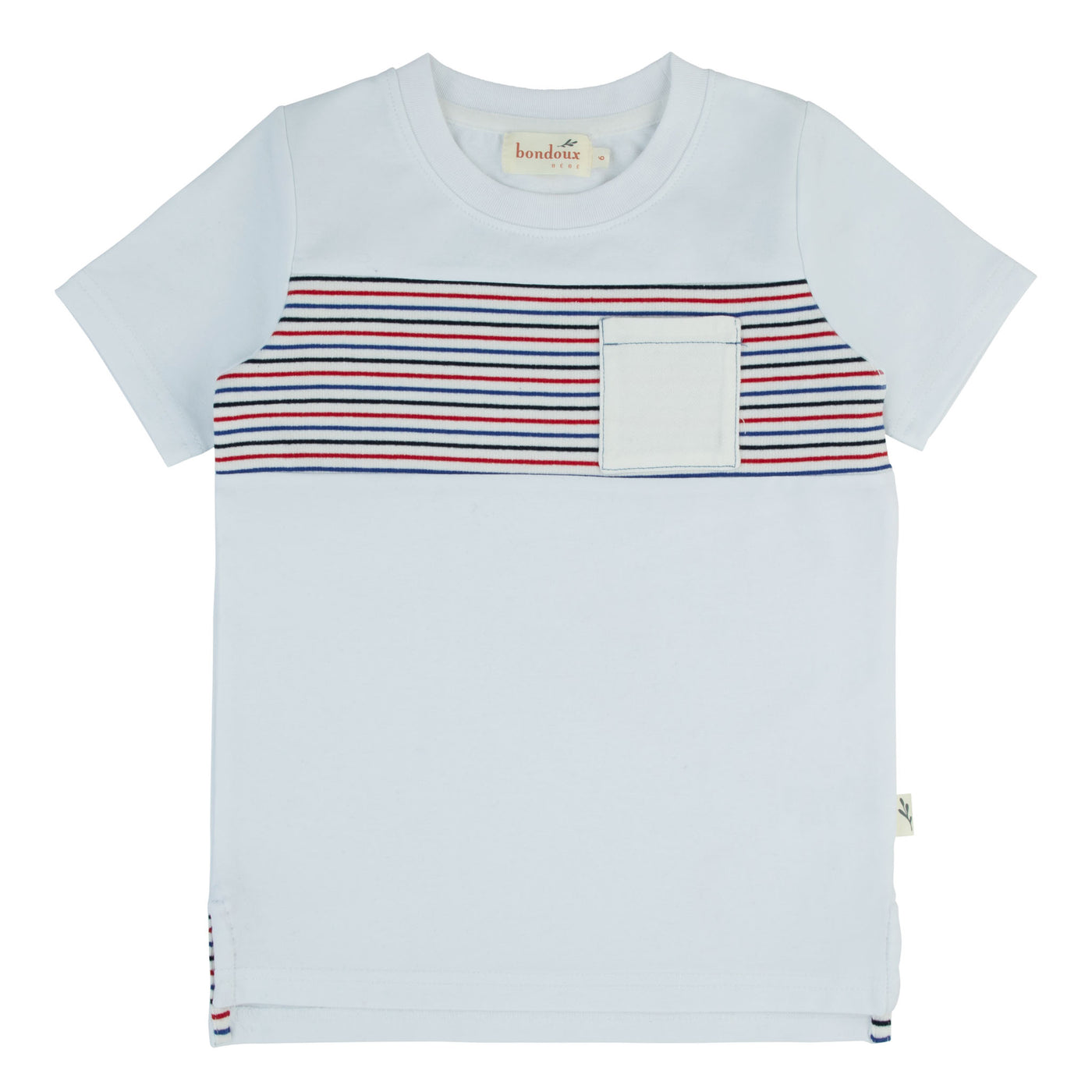 Striped Umbrella Boys Top S/S