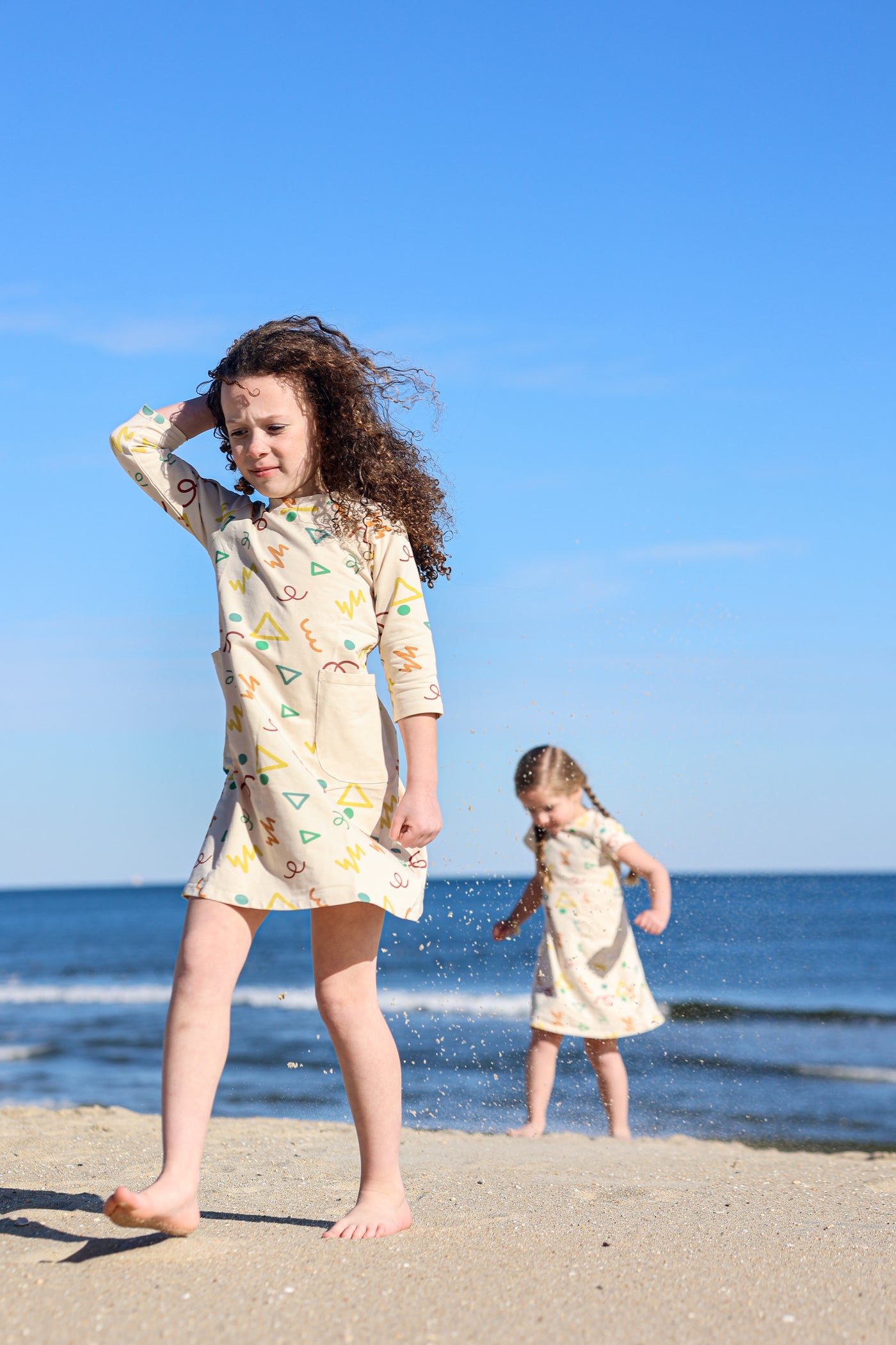 Summer Fun 3/4 Sleeve Dress