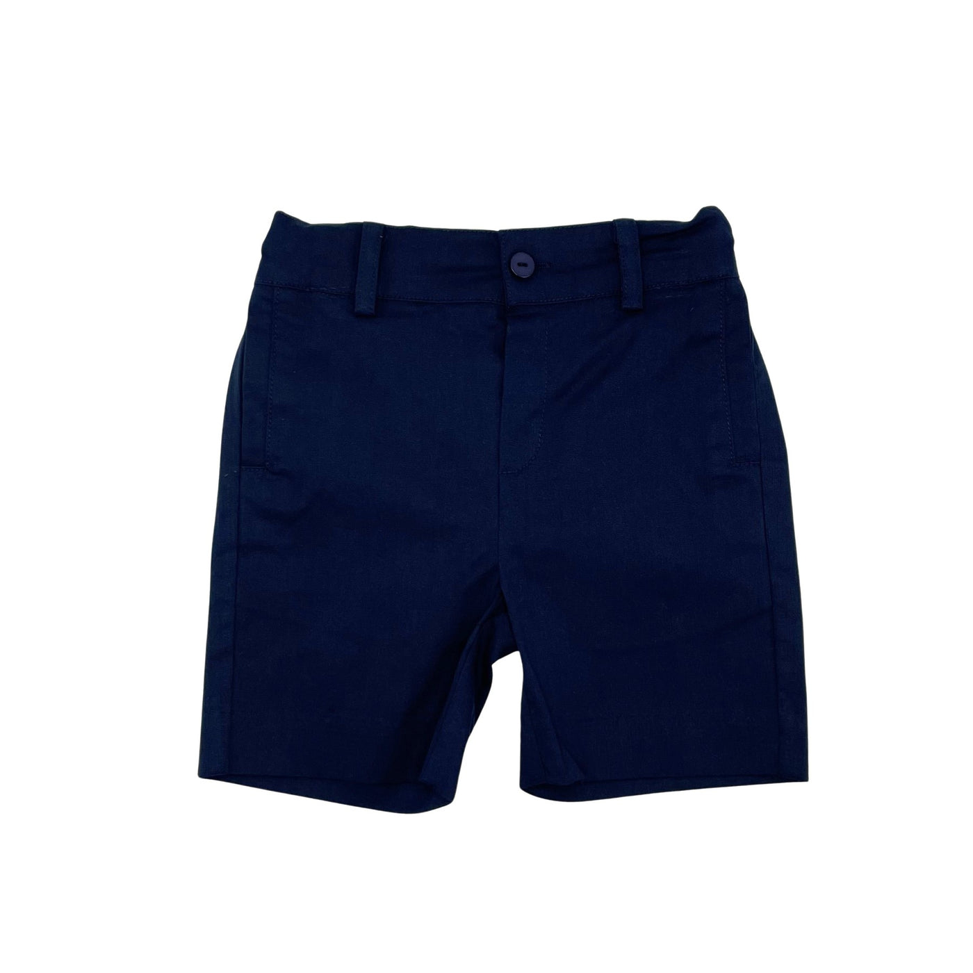 Textured Short Pants - NAVY