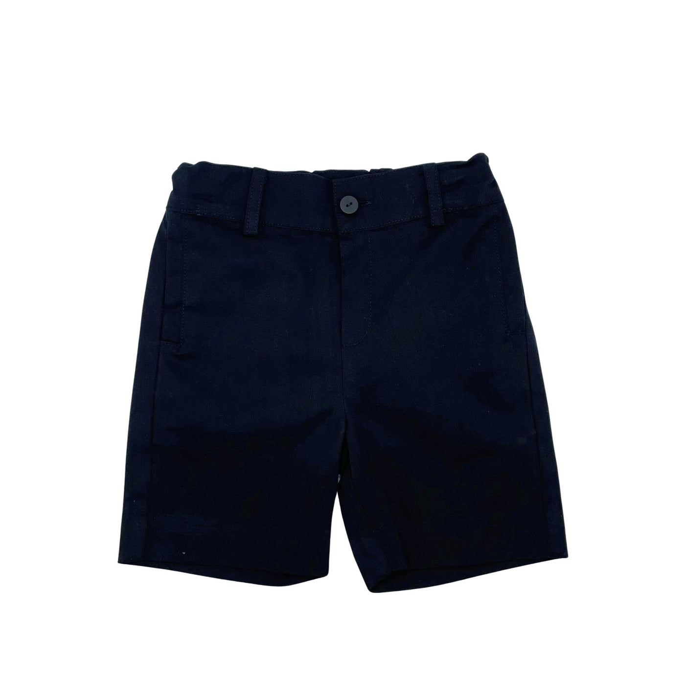 Textured Short Pants - BLACK