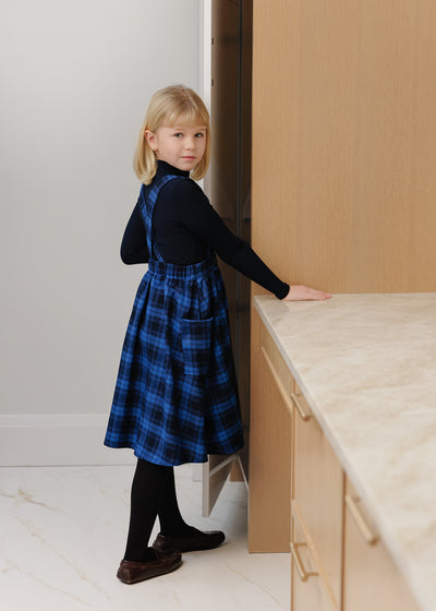Plaid Pinafore