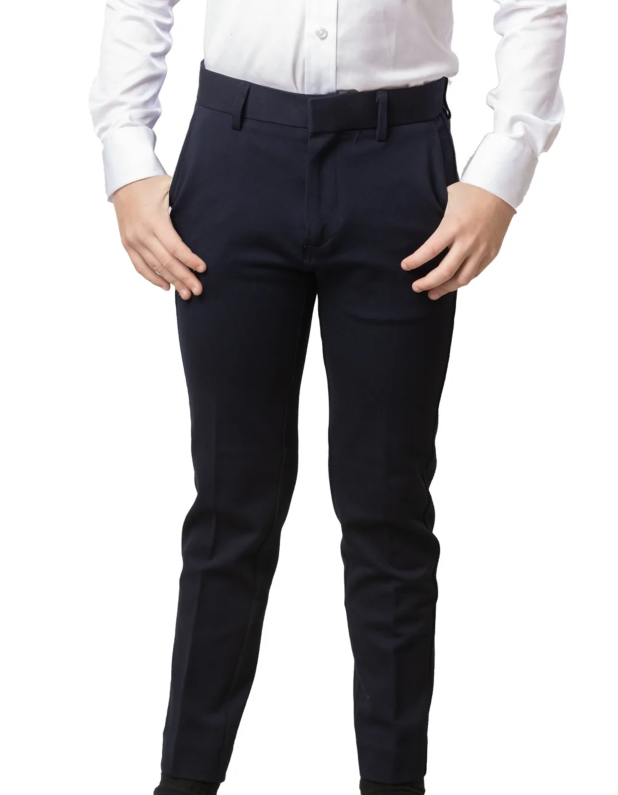 Husky Fit Stretch Dress Pants