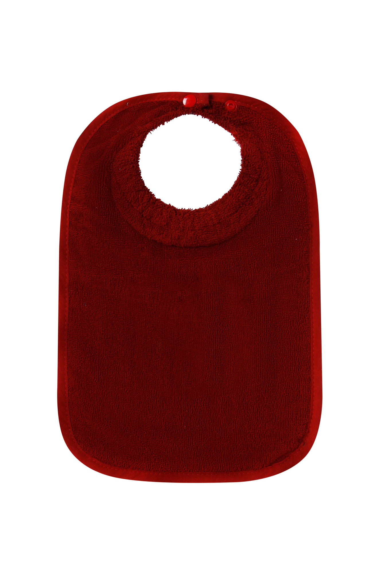 Terry Waterproof Bib With Snap