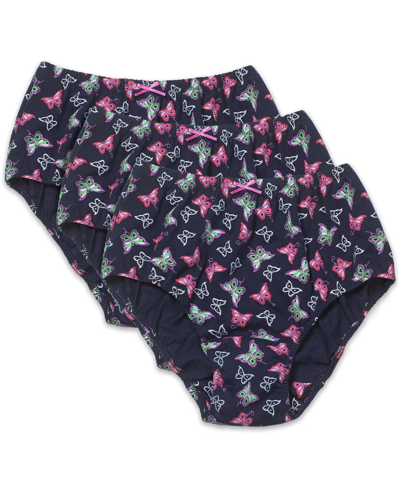 Teens 3 Pack Butterfly Brief