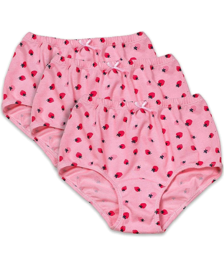 Girls 3 pack Strawberry Briefs