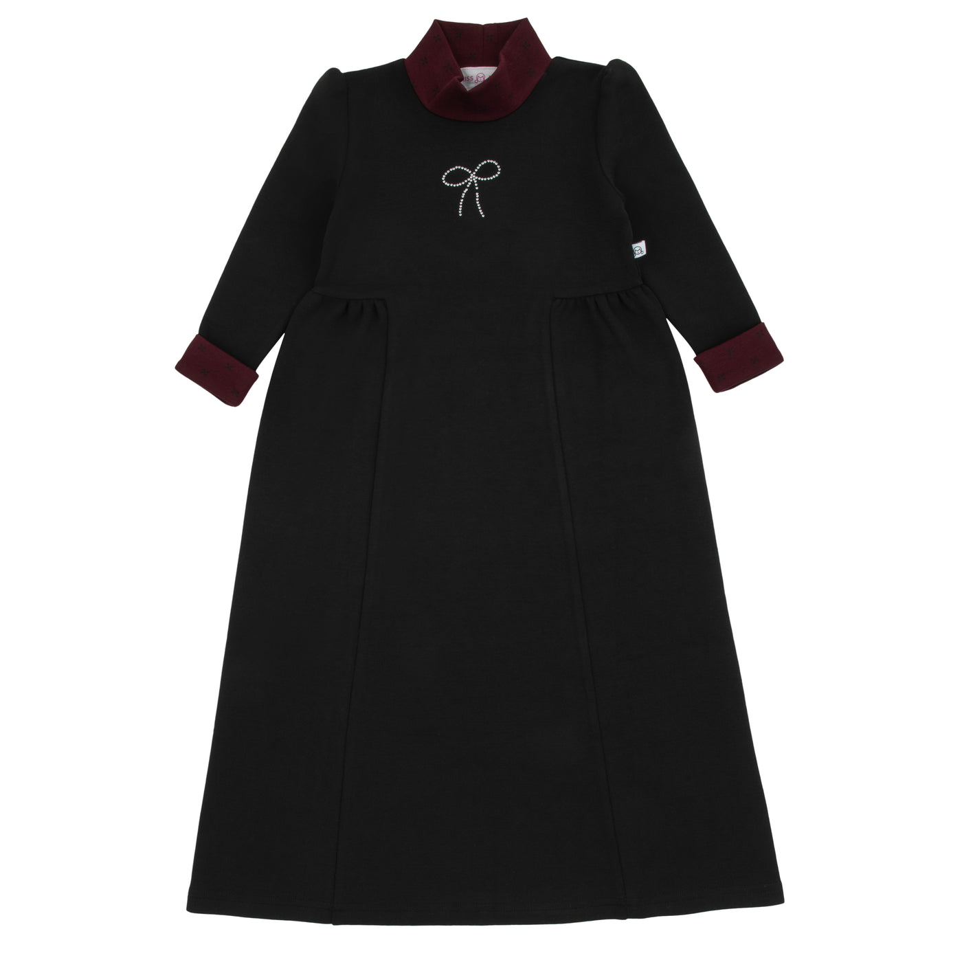 Rhinestone Bow Shabbos Maxi