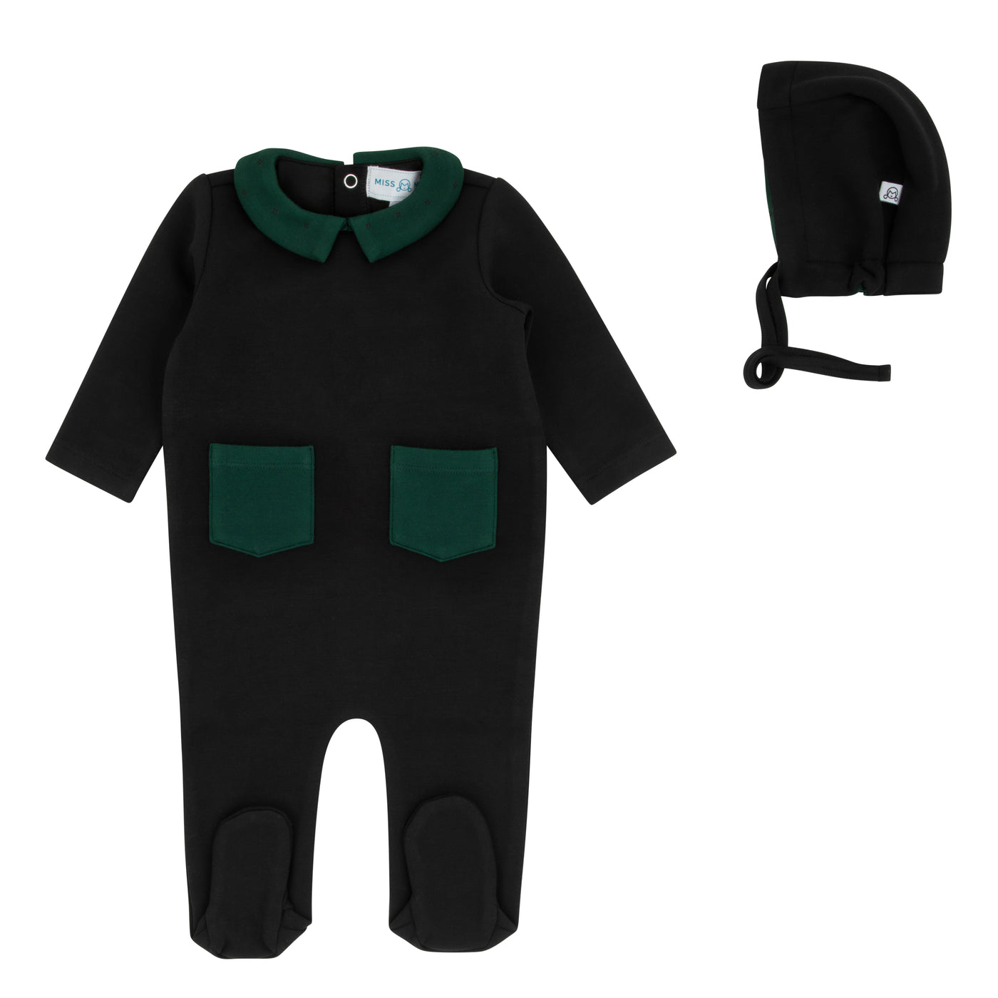 Rhinestone Bow Shabbos Romper - Boys