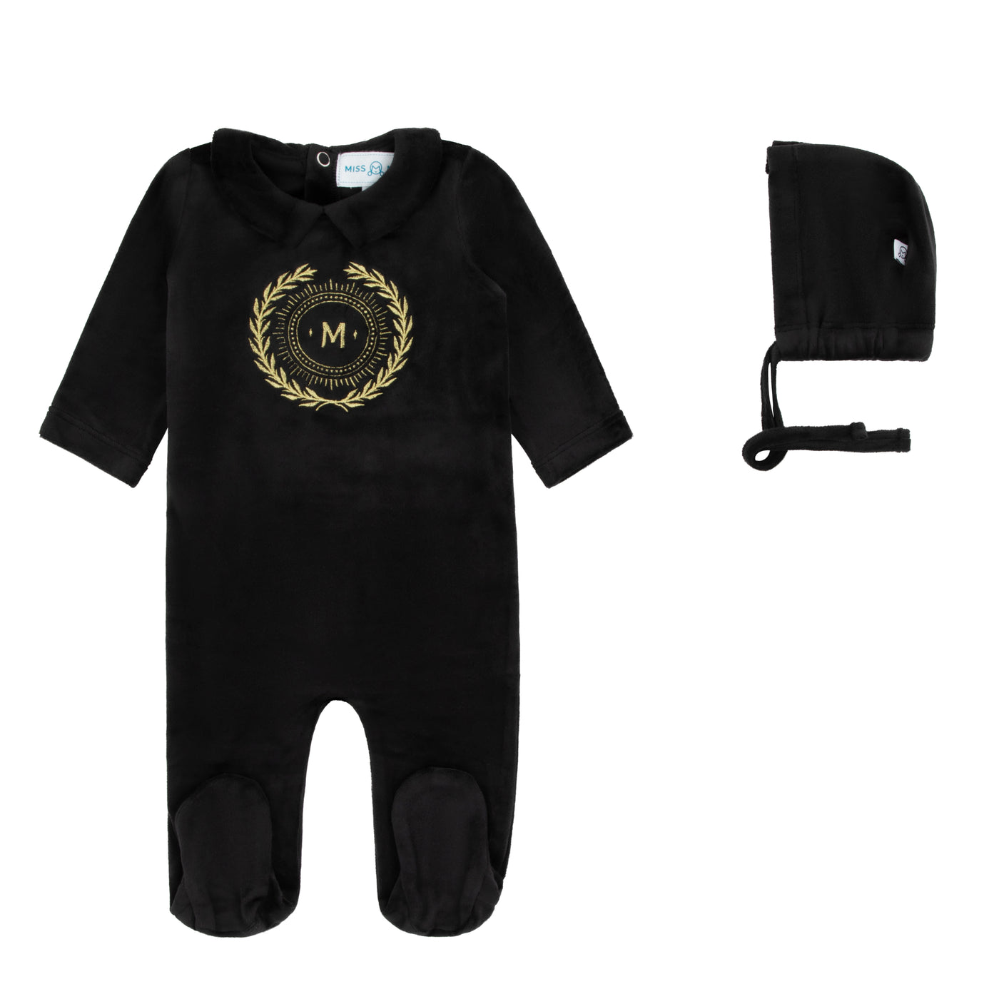 Embroidered Shabbos Romper - Boys