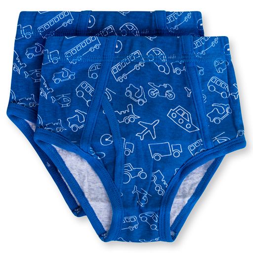 Boys Blue Cars Briefs