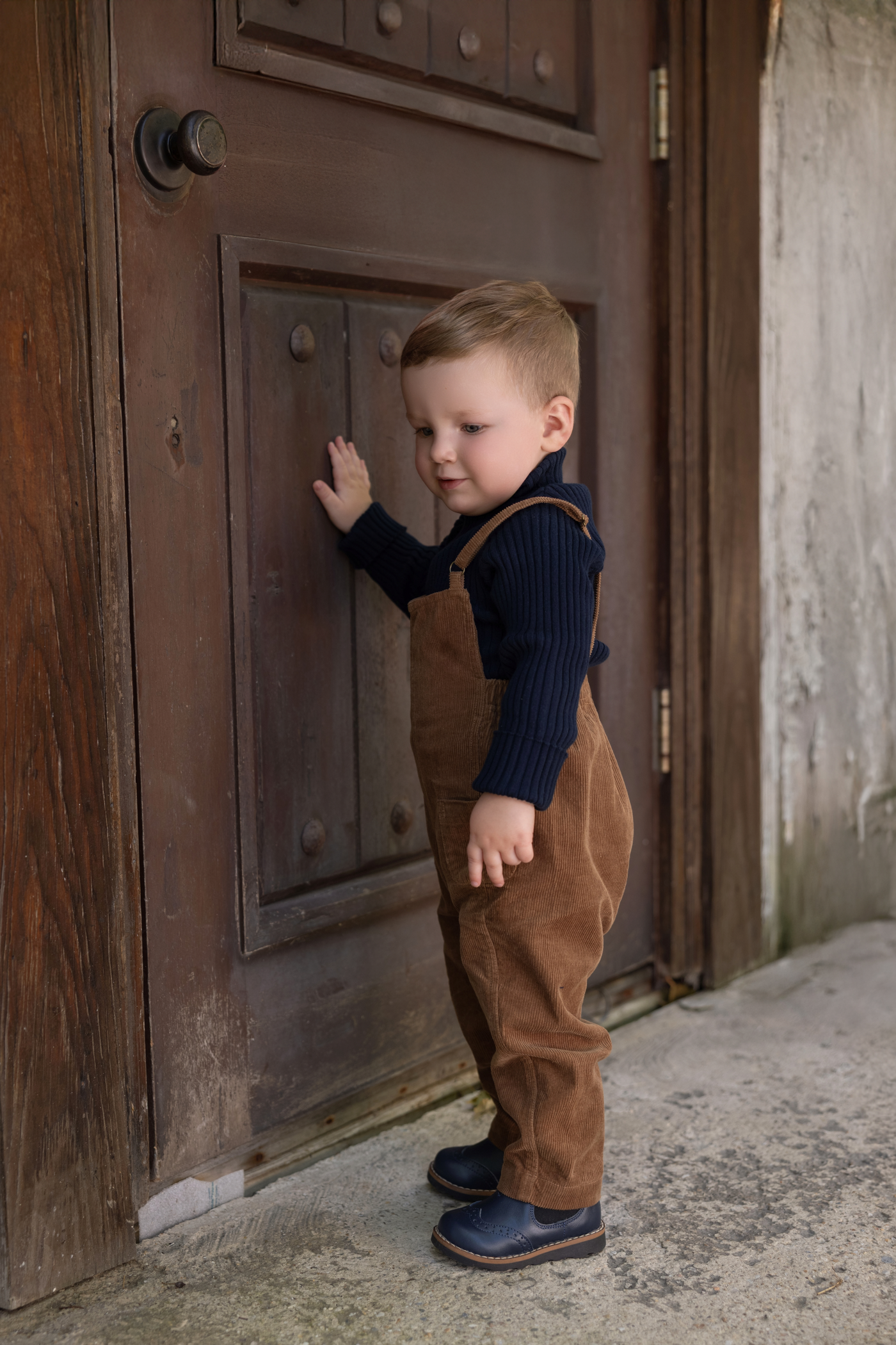 Corduroy Overalls With Pockets