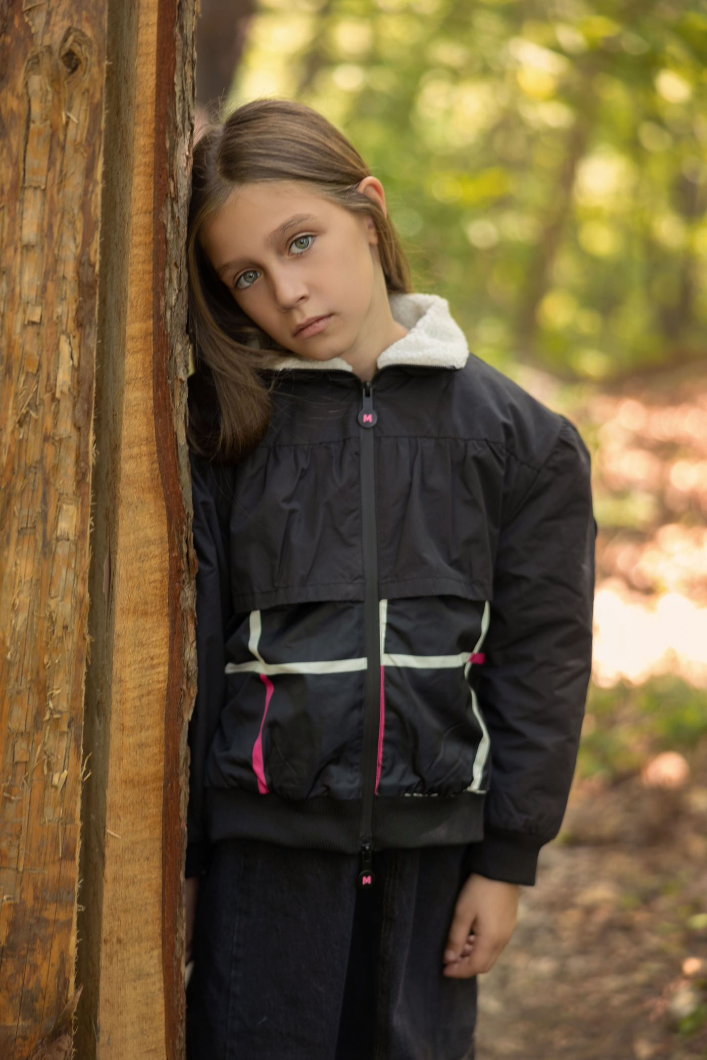 Gridline Jacket Teens