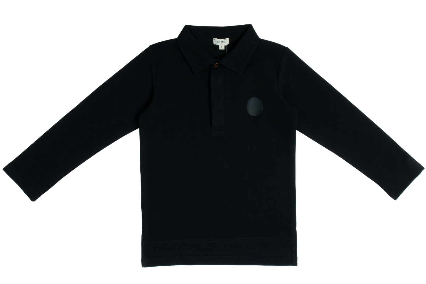 Waffle Polo - Black