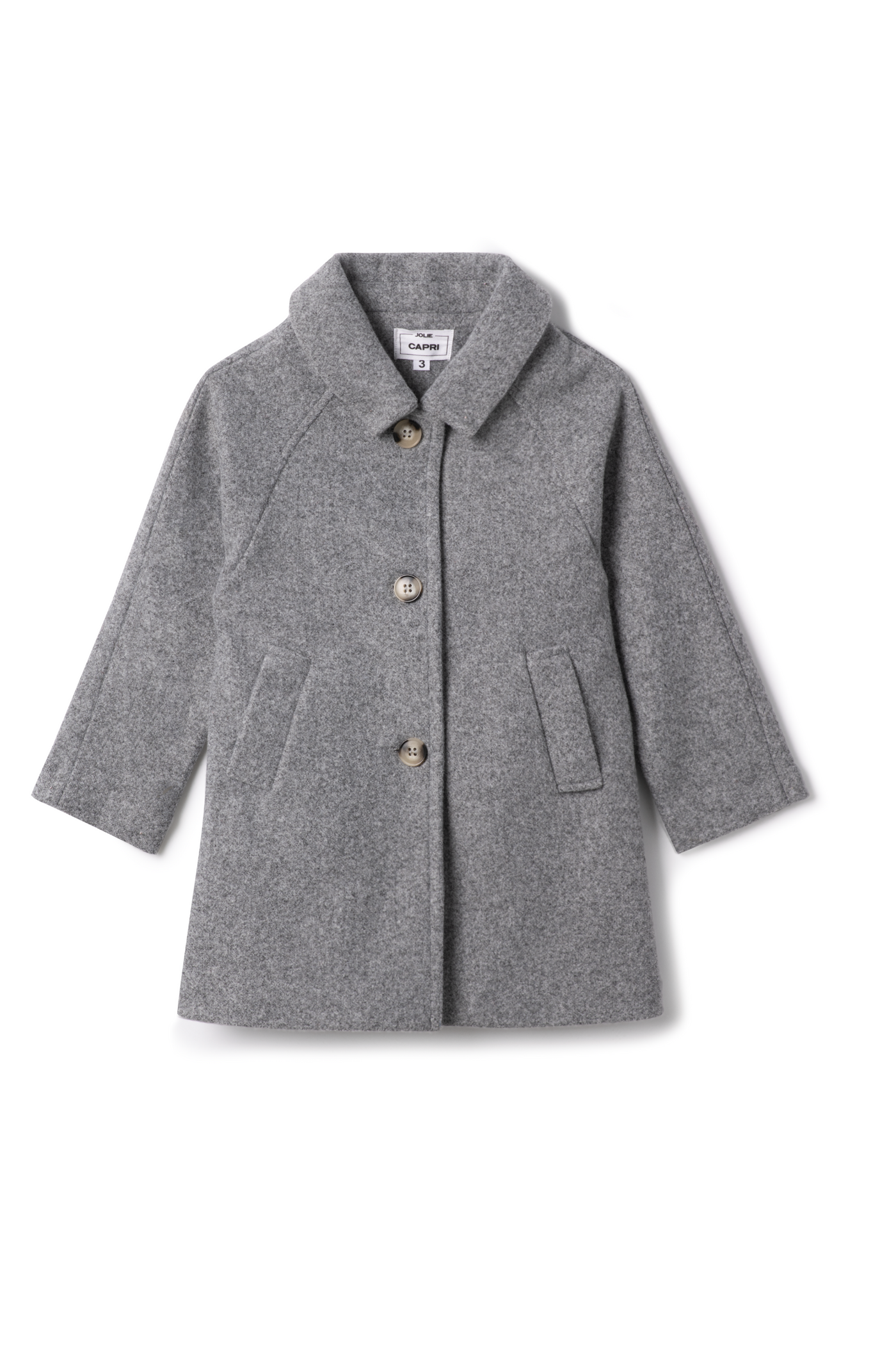 Wool Coat - DOVE GREY MIX