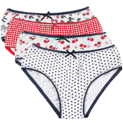 Girls Briefs - 4 Color Prints