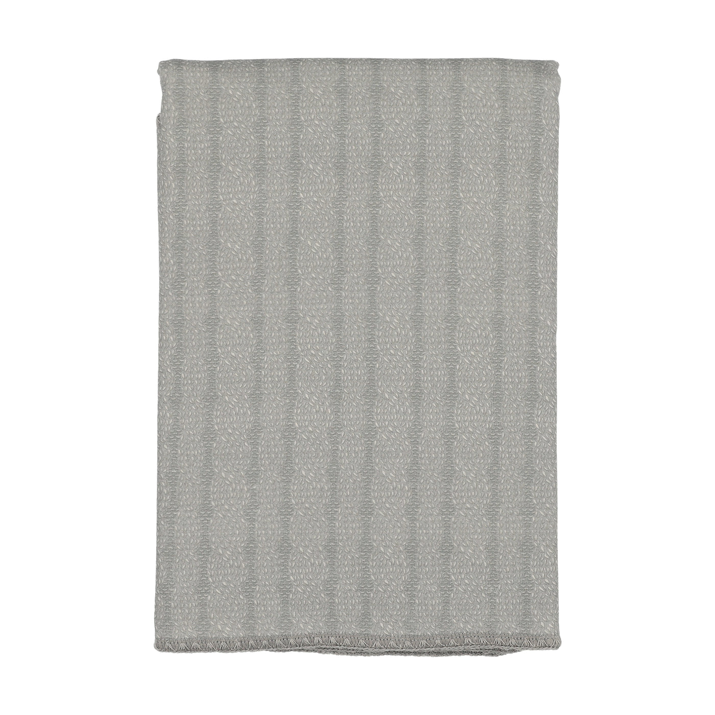 Cable Print Wrap Footie Set